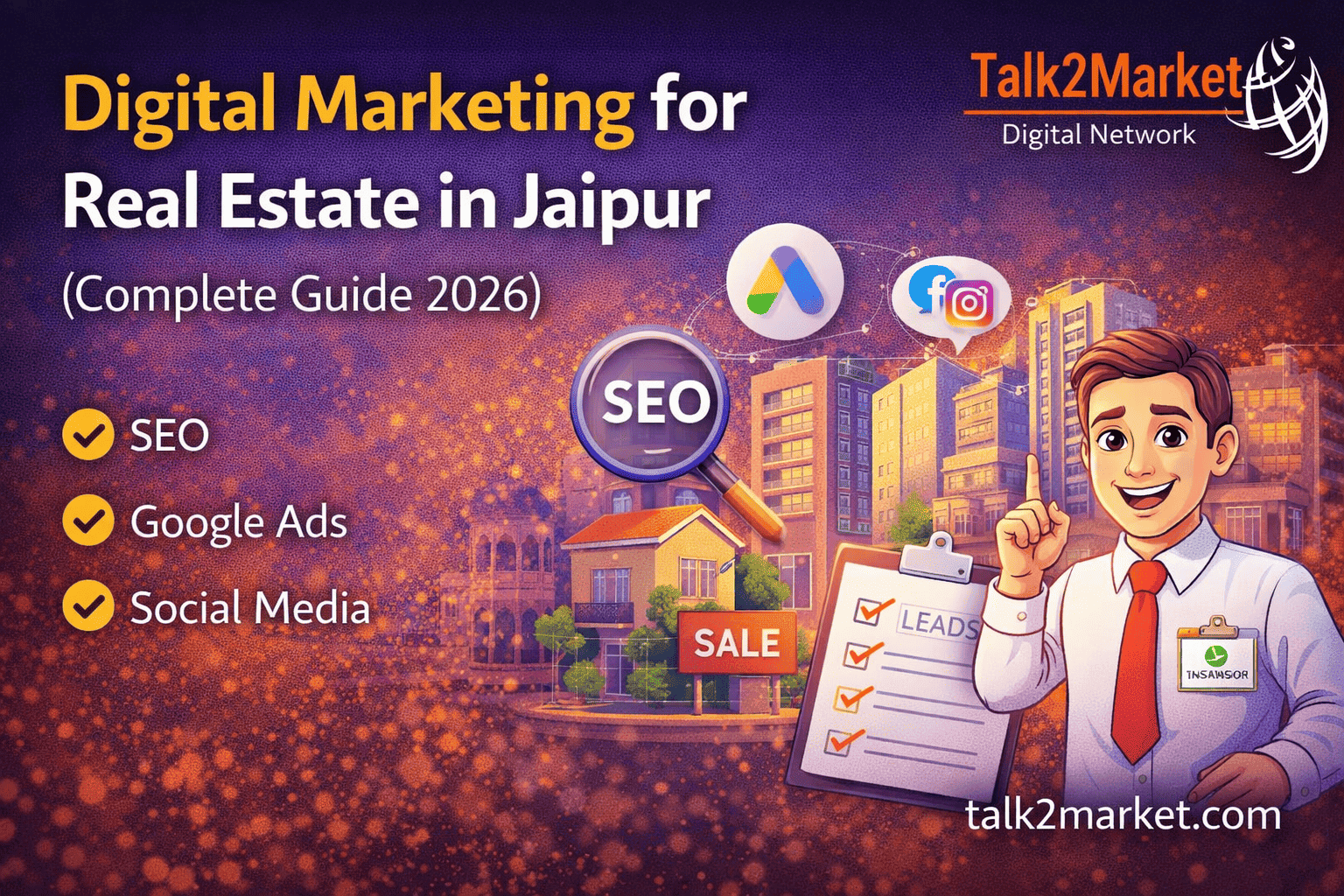 Digital Marketing for Real Estate in Jaipur (Complete Guide 2026)